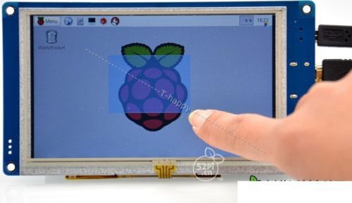 5inch hdmi resistive touch screen lcd 800x480 for raspberry pi b, b+, p2 board for sale