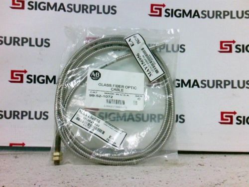 NEW! Allen-Bradley Glass Fiber Optic Cable Cat No 99-52-1072 Ser C