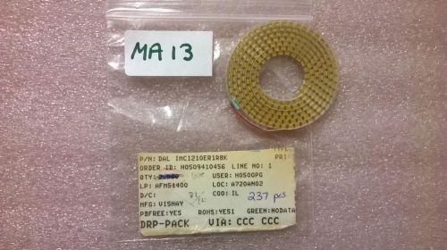 MA13   Lot of 237 pcs Vishay Dale IMC1210ER1R8K Inductor 1.8 uH 10% 1210 SMD