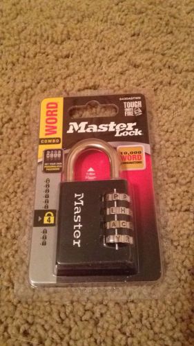 master lock combination