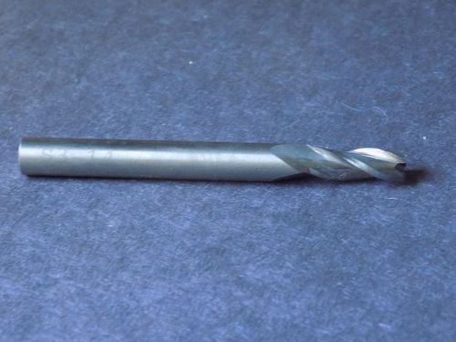 1 PC- 7/32&#034; DIAMETER, 5/8&#034; LOC, 2 1/2&#034; OAL 3 FLUTE CARBIDE END MILL