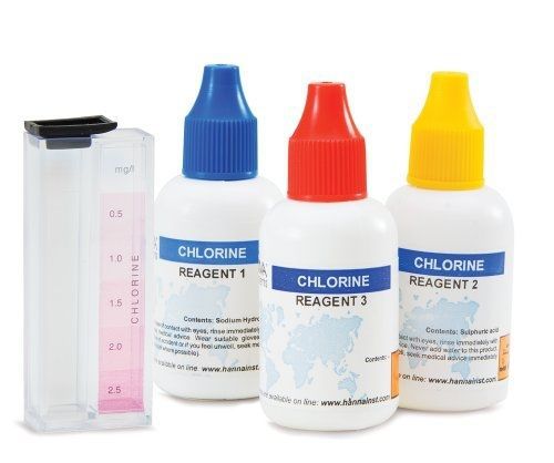 Hanna instruments hi3831f free chlorine test kit, for approximate 50 tests for sale