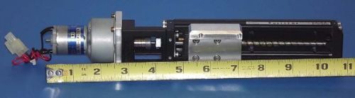 THK KR20 Motorized Linear Actuator Positioner Stage 4&#034; Travel Tsukasa Motor