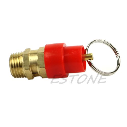 1pc 1/4&#039;&#039; 10kg bsp air compressor safety release valve pressure relief regulator for sale