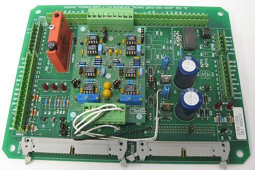 Advanz technologies i/o interface board 363-260-0026 usg for sale