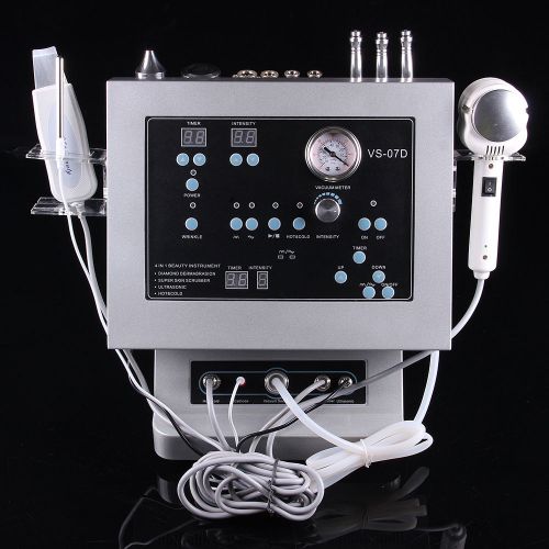 Professional Diamond Dermabrasion Hot&amp;Cold Hammer Skin Scrubber Ultrasonic Salon