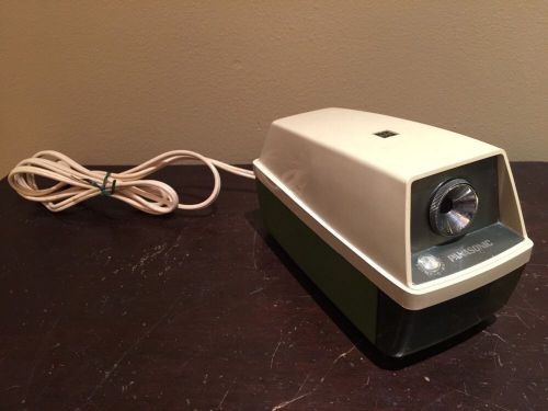 Vintage PANASONIC KP-8A - Electric Pencil Sharpener 70&#039;s Mid Century Moss Green