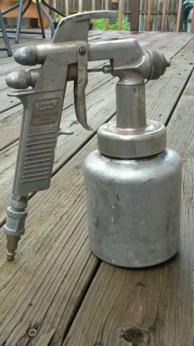 VINTAGE &#034;W.R. BROWN CORP. SPEEDY&#034; PAINT SPRAY GUN ~ CHICAGO, ILL.