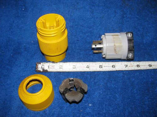 Hart-Lock Turn and Pull 20 Amp 125/250V Plug **