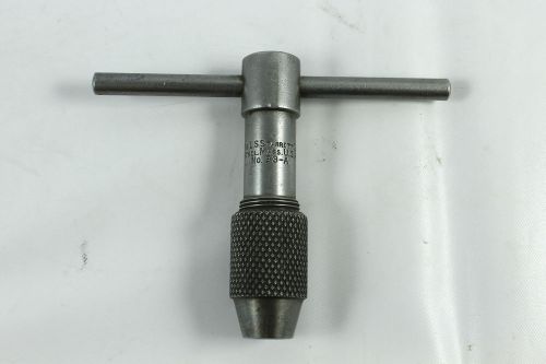 Small l.s. starrett no. 93a t-handle tap handle, 1/16”- 3/16” for sale