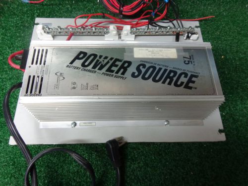 Duracom tps power source pc75 battery charger/power supply on 19&#034; rack mount for sale