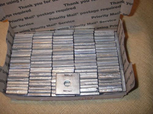 Box of 110: UNISTRUT  P1063EG Galvanized Square Washers