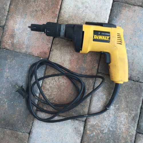 DeWalt DW254 Deck Sheetrock Screw Gun / Driver - VSR variable speed reverse