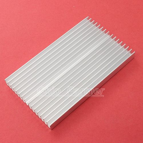 Heat sink 100X60X10mm IC Heat sink Aluminum Cooling Fin