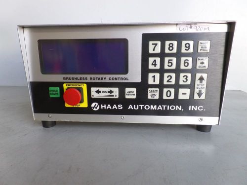 Haas brushless control box rotary table indexer scol lms for sale