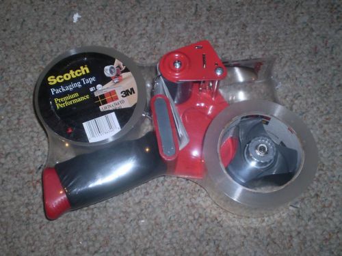 LOT OF 2 SCOTCH 3850-2ST PREMIUM  TAPE AND DISPENSER