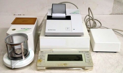 METTLER TOLEDO MT5 5.1g MICROBALANCE W/ACCESSORIES RS-P42 PRINTER