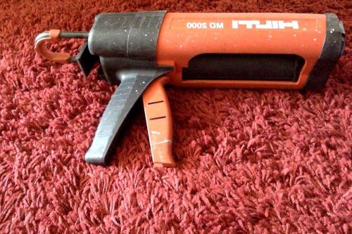 HILTI HIT ADHESIVE DISPENSER EPOXY GUN MD 2000