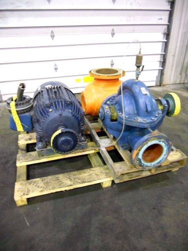 RX-2063, AURORA 411BF CENTRIFUGAL PUMP 8 x 10 x 15B W/ 100 HP MOTOR. 3350 GPM.