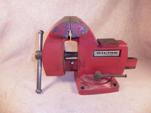Wilton bench vise - 5 inch jaws - made in u.s.a. for sale