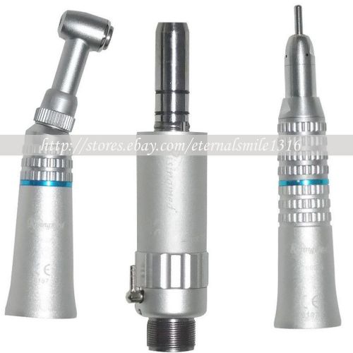 Dental Slow Speed Kit Set Push Button Handpiece 2 Hole -5A E-type