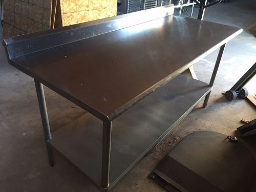 Advance Tabco Work Table w/ Undershelf 30&#034;x72&#034;