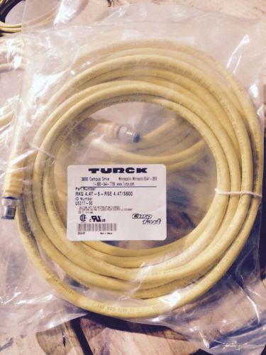 TURCK EURO FAST CABLE , 4-Pin ,RKG 4.4T-6-RSE (U5317-90)