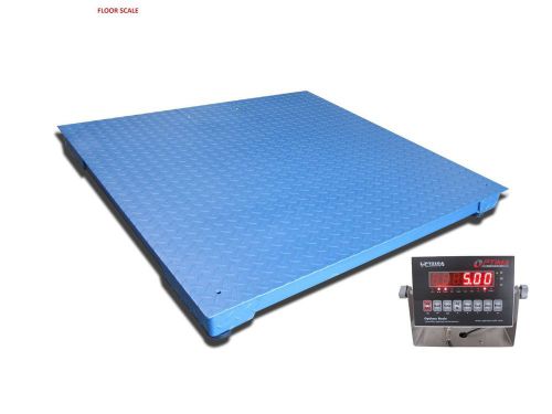 5000 x1 LB 4 x 4 FOOT 48 INCH NTEP DIGITAL FLOOR SCALE PALLET WAREHOUSE PLATFORM