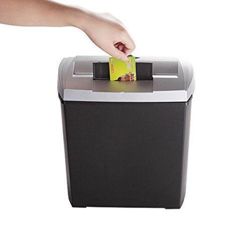 Bonsaii DocShred S170 8-Sheet Strip-Cut CD/Credit Card/Paper Shredder Overloa...