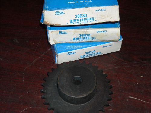 Martin, 35B30, Lot of 3, Sprocket, NEW in Box