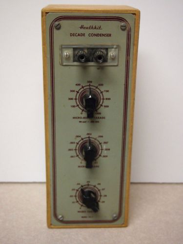 Heathkit DC-1 Decade Condenser Substitution Box - Works Great