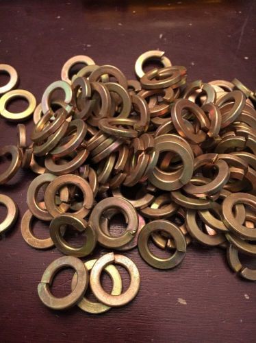 7/16&#034; Split Steel Lock Washer Lot Of 100