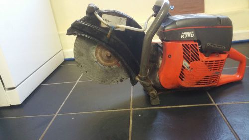 Husqvarna K750 petrol disc cutter cut off saw very good condition professional