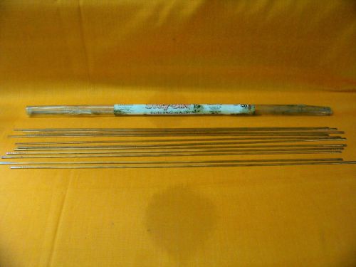 11 RODS HARRIS STAY-SILV 15 SILVER BRAZING ALLOY RODS #61035 11 20&#034; RODS