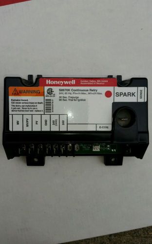 Honeywell S8670K3l Continuous Re-try Ignition Control