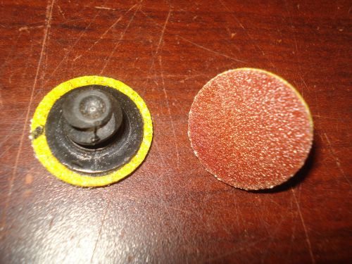 MERIT Quick Change Discs Coated 3/4&#034; A/O, 100 Grit, QTY 95, 0883416481 |IL3| RL