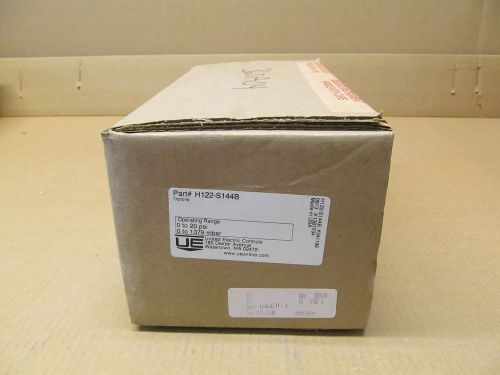 1 NIB UNITED ELECTRIC CONTROLS H122-S144B H122S144B PRESSURE SWITCH SEALED!!!