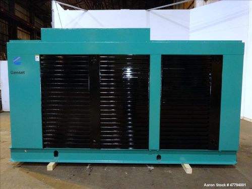 Used- cummins 400 kw standby (350 kw prime) diesel generator set, model 400dfeb, for sale