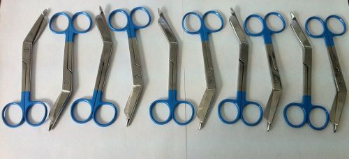 10 Bandage Scissor Black Color Handle Paramedic EMS Nurse Medical HOLIDAY GIFT