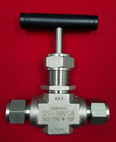 Swagelok SS 1/2&#034; Integral Bonnet Needle Valve, SS-18VS8