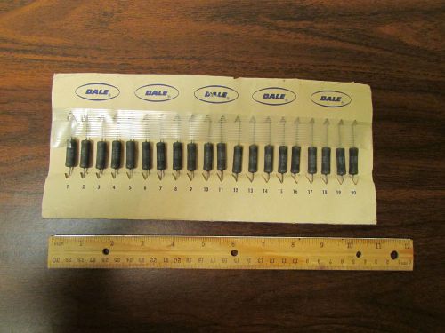 20 Dale Power Resistors 3K Ohm 5W Type CW-5-5 New