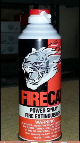 Firecat Power Spray Fire Extinguisher Aerosol Spray &#034;NEW&#034;