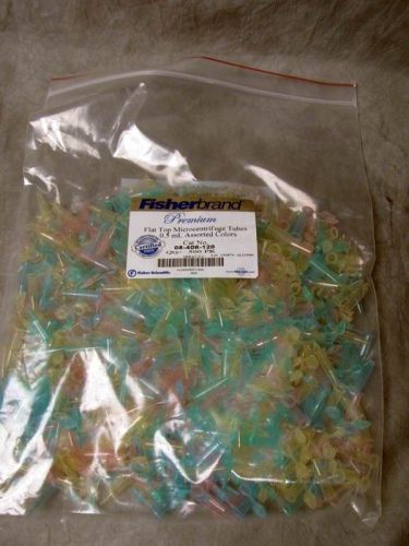 Fisherbrand .5mL Microcentrifuge Tubes 05-408-128 NEW