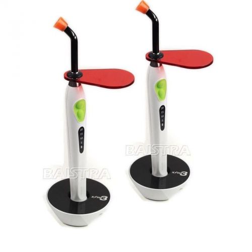 2 pcs Curing Light Xlite III 1700MW/CM2 Smart 2 Charging Methods Battery Adapter