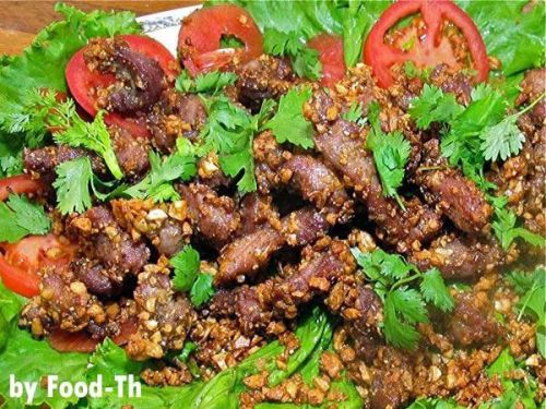 Recipe Moo Kratiem Prik Thai Food DIY Pork Garlic Delicious Easy Cook #45