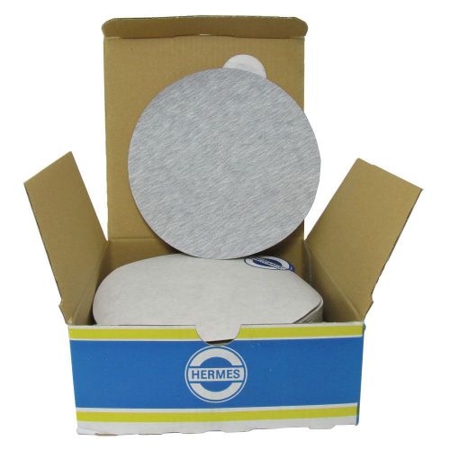 Hermes Sandpaper discs, 6&#034;  SF 168 SK - 220 Grit, 100 Discs, Self-Stick Backing