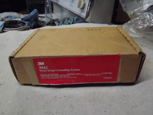 3M 3042 Static Control WRIST STRAP GROUNDING SYSTEM Anti Static New sealed Bag