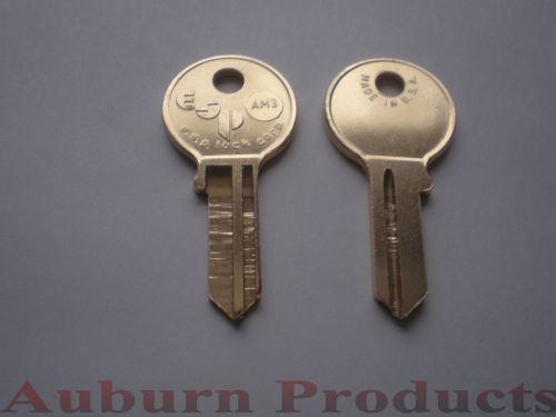 AM3 AMERICAN PADLOCK  / 10 KEY BLANKS / FREE SHIPPING