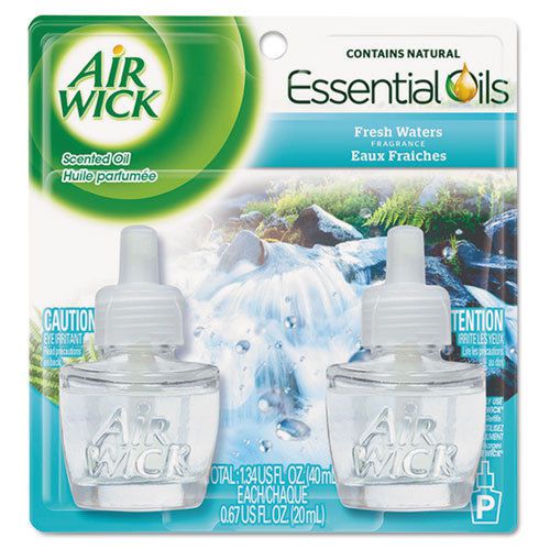 Scented oil refill, fresh waters, .67oz, 2/pack for sale