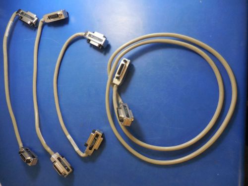 National instruments 763061-02 REV C &amp; 763061-005 REV C Cables (Lot)